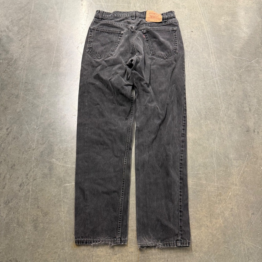 Vintage Levis 550 Relaxed Fit Tapered Leg Black Denim Jeans Mens 33x34 Canada